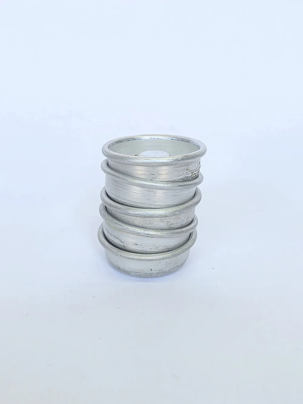 VINTAGE | Miniature Jello Baking Bunt Pans Aluminum Set Of 5 2